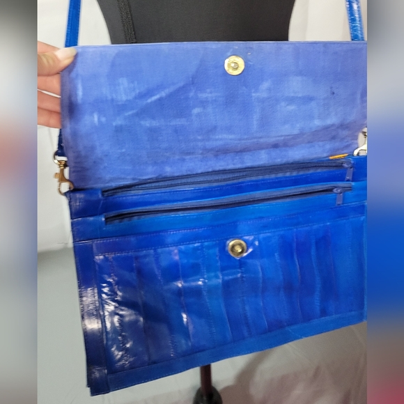 Vintage eel skin purse - Picture 3 of 7